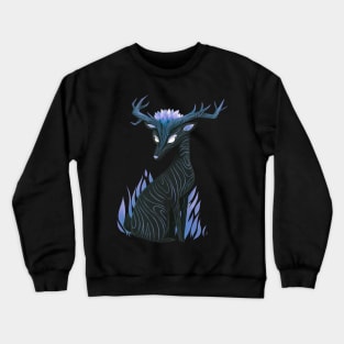 Deer Purple Crewneck Sweatshirt